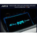 artx hyundai santa fe dm led cup holder console plates